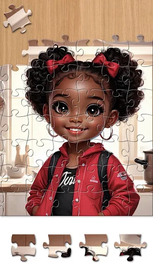 Black Jigsaw - Jigsaw Puzzles Screenshot 0