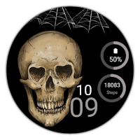 Skull Dark Watch Face