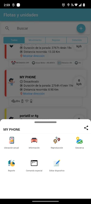 Mobile GPS Screenshot 2