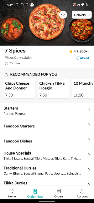 7 Spices Screenshot 2