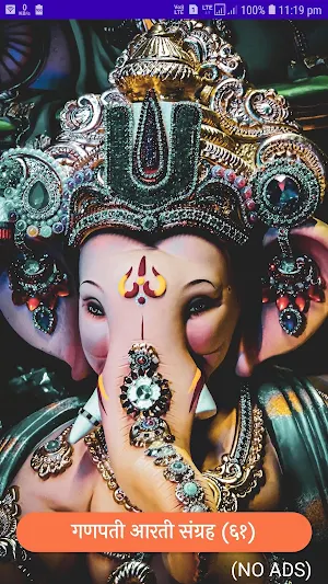 Ganpati Aarti | गणपती आरती Screenshot 0