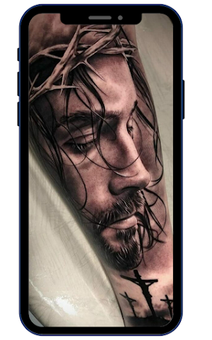 Jesus Tattoo Designs Screenshot 2