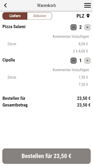 Pizzeria Zara Screenshot 1