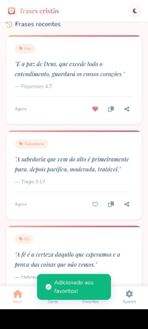 Frases Cristãs Screenshot 3