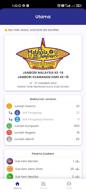 Jambori Malaysia 14 Screenshot 1