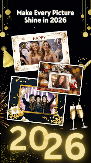 New Year Photo Frames 2026 Screenshot 2