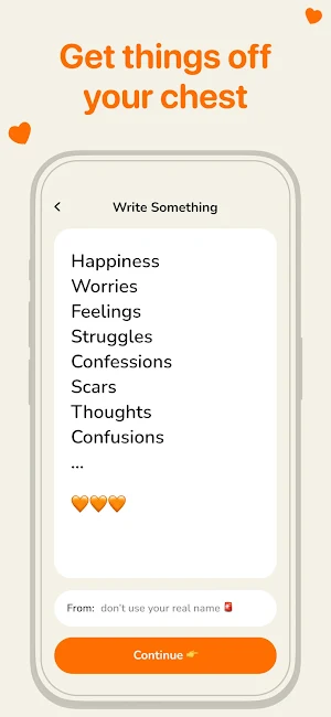 Sincerely - Off My Chest Screenshot 3
