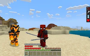 Superheroes Mod for Minecraft Screenshot 1