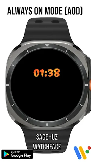 A147 Fire Watchface Screenshot 0
