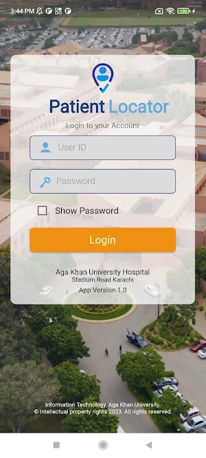 AKUH Patient Locator Screenshot 0