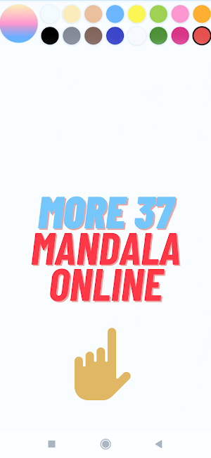 Mandala glow art Screenshot 2