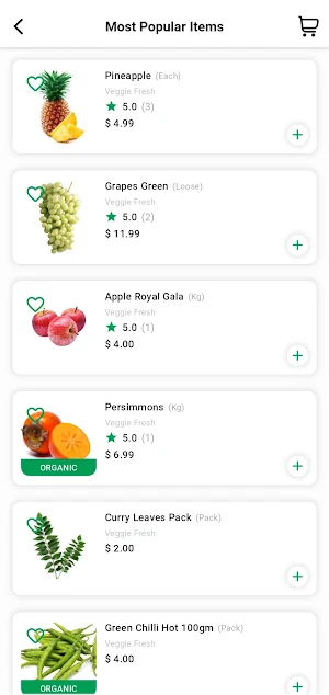 Veggie Fresh Christchurch Screenshot 1