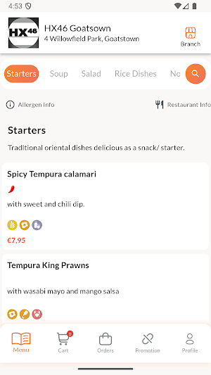 HX46 Cafe Screenshot 3