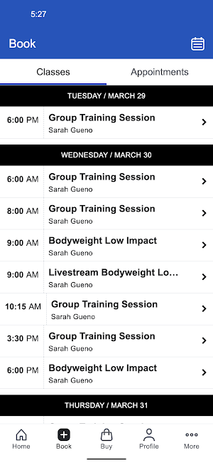 Shred Shed Fitness Screenshot 1