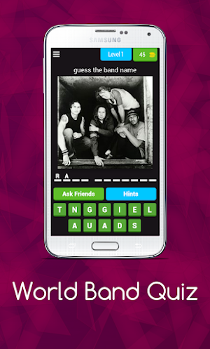 World Band Quiz Screenshot 0