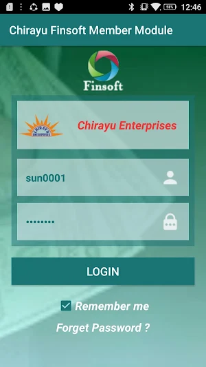Chirayu Finsoft Member Module Screenshot 0