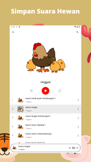 Kumpulan Suara Hewan Mp3 Screenshot 1