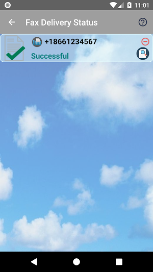 MobiFax - Quickly Send Fax from mobile phone Screenshot 1