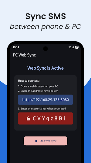 SMS Forwarder & Web Sync Screenshot 0