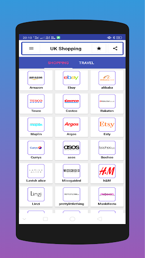 Online Shopping UK - United Kingdom Shopping App Screenshot 0
