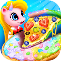 Unicorn Pizza - Rainbow Pizza 