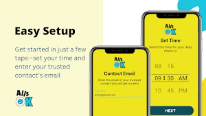 AllsOK - Daily Check In App Screenshot 1