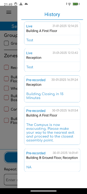 Audiebant Outdoor Screenshot 0
