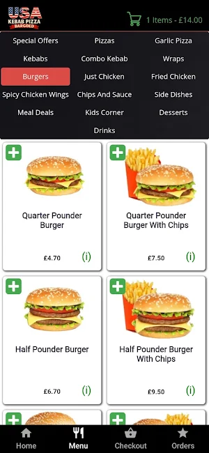 USA Kebab Pizza Bargoed Screenshot 1