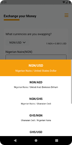 Buck Exchange Screenshot 1