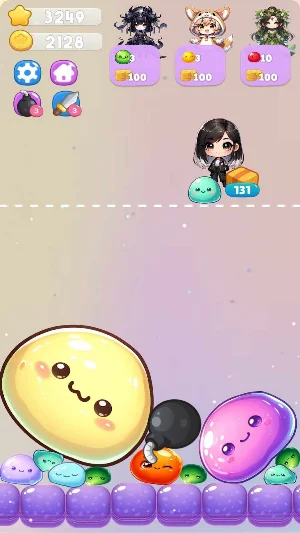 Slime Merge : Drop Puzzle Screenshot 0
