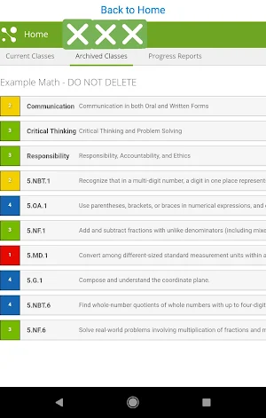 ICSD Parent Screenshot 1