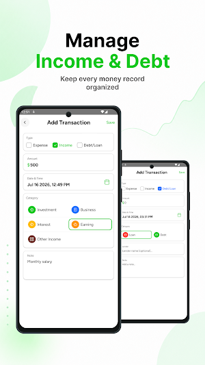 Budget: Money Tracker Screenshot 0