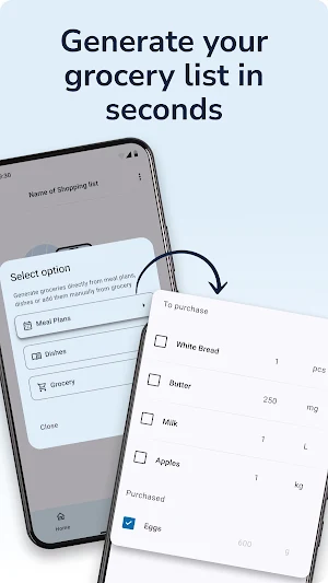 Cambusa: Yacht Meal Planner Screenshot 2