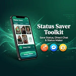 Status Saver - Chat & Quotes Screenshot 1
