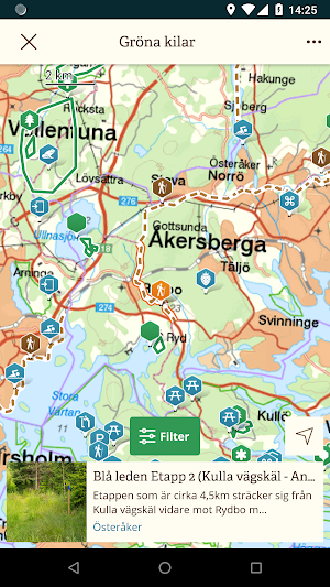 Gröna kilar Screenshot 2