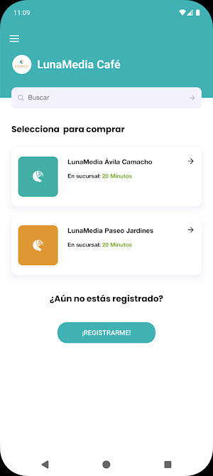 LunaMedia Café Screenshot 1