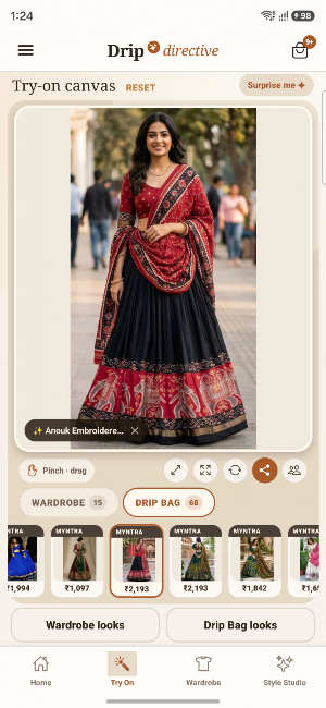 Dripdirective: AI Stylist Screenshot 1