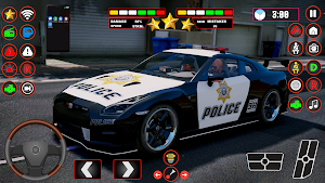 Police Driving School Car Game Screenshot 0