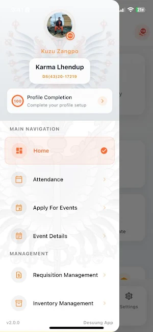 Desuung App Screenshot 2