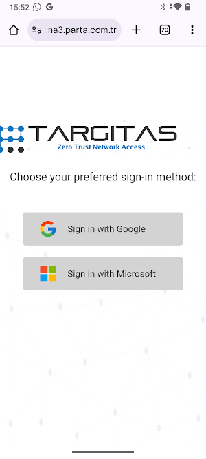 Targitas ZTNA Screenshot 3