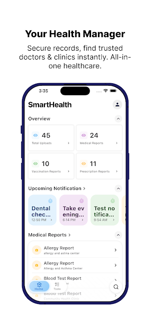 eSmartHealth Screenshot 0