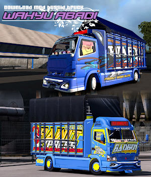 Download Mod Bussid Truk Wahyu Abadi Screenshot 0
