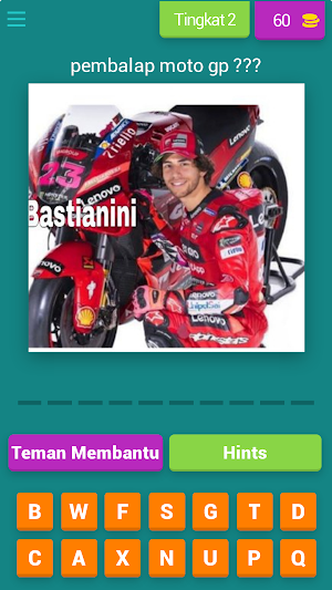 Nama Pembalap Moto GP dunia Screenshot 2