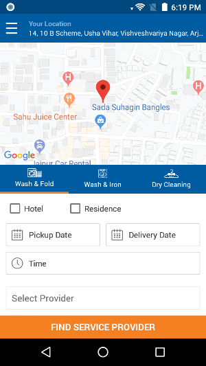 My Laundry Customer Screenshot 2