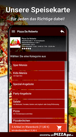 Pizza Da Roberto Karlsruhe Screenshot 3
