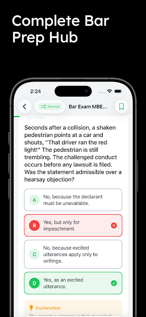 Bar Exam MBE Prep Screenshot 0
