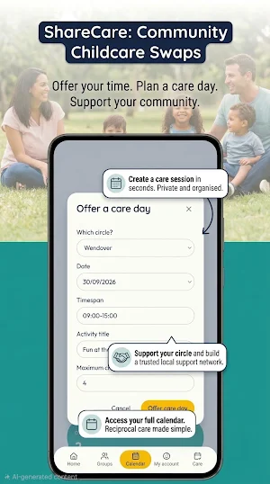 ShareCare - Childcare Swaps Screenshot 1