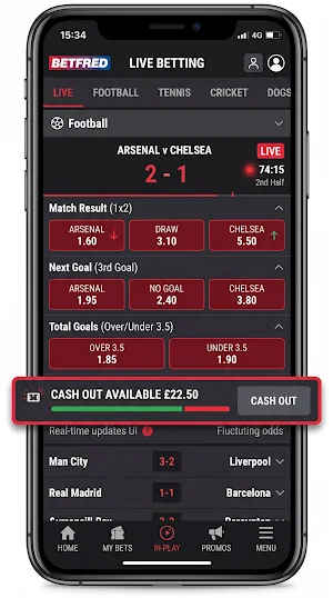 Betfred Screenshot 1