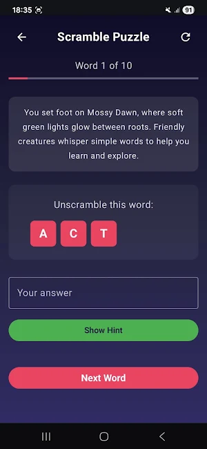 Word Galaxy-Daily Puzzle Screenshot 3