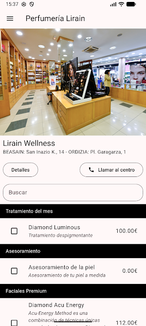 Perfumería Lirain Screenshot 0